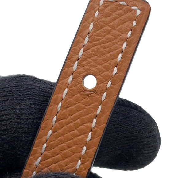 Hermès Mini H Kelly Belt with Turnlock Motif, Black and Gold, Swift, Epsom, B... - Picture 9 of 16